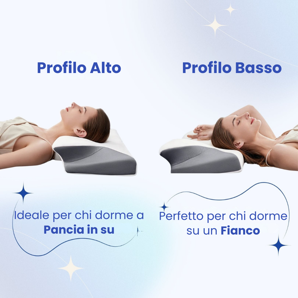 Sleevya® Morfeo – Il cuscino ergonomico anti-dolore