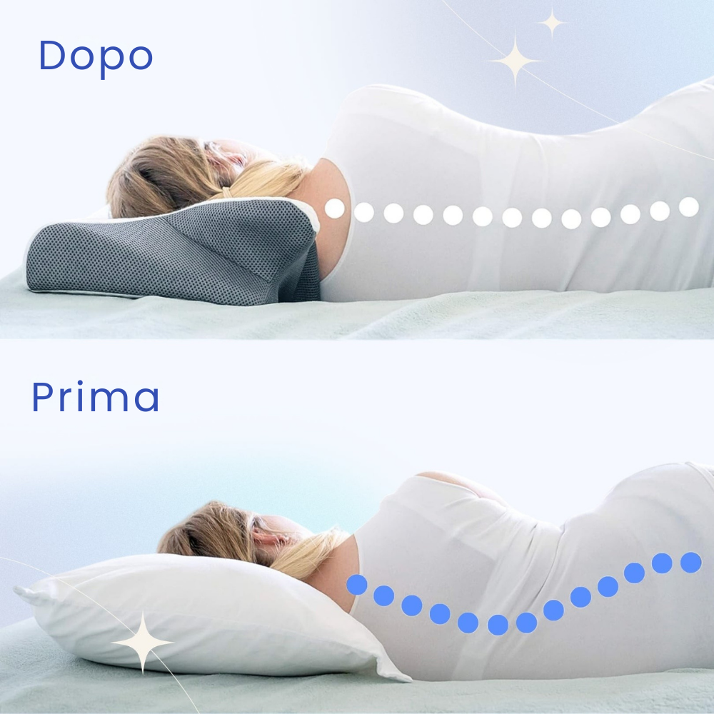 Sleevya® Morfeo – Il cuscino ergonomico anti-dolore