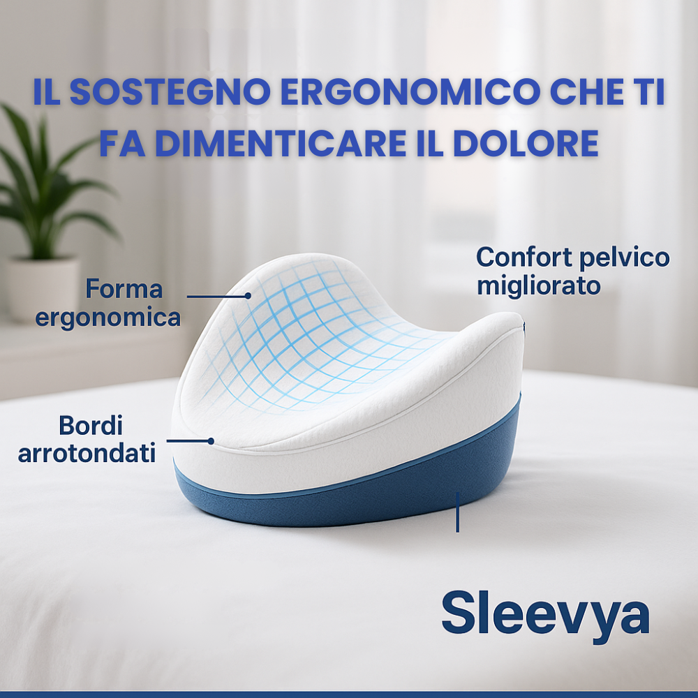 Sleevya® Leggy – Cuscino ergonomico per gambe