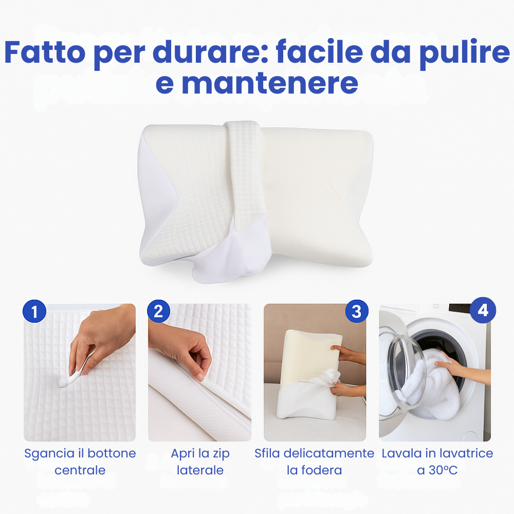 Sleevya® Morfeo – Il cuscino ergonomico anti-dolore